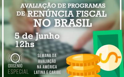 Avaliação de Programas de Renúncia Fiscal no Brasil