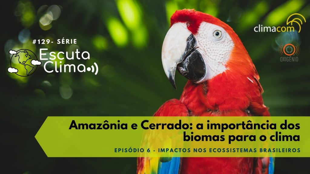 #129 – Escuta Clima – ep. 6 – Amazônia e Cerrado: a importância dos biomas para o clima