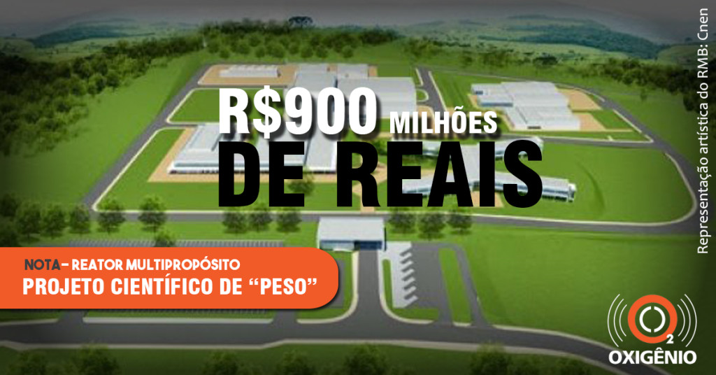 Reator multipropósito; projeto brasileiro com investimento de peso