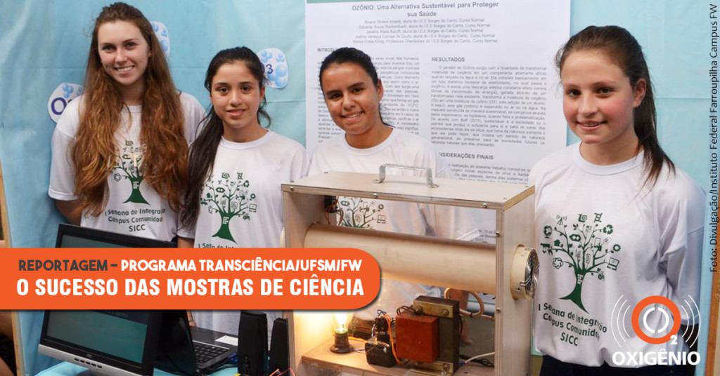 Mostra de ciências integra estudantes, professores e Instituto Federal