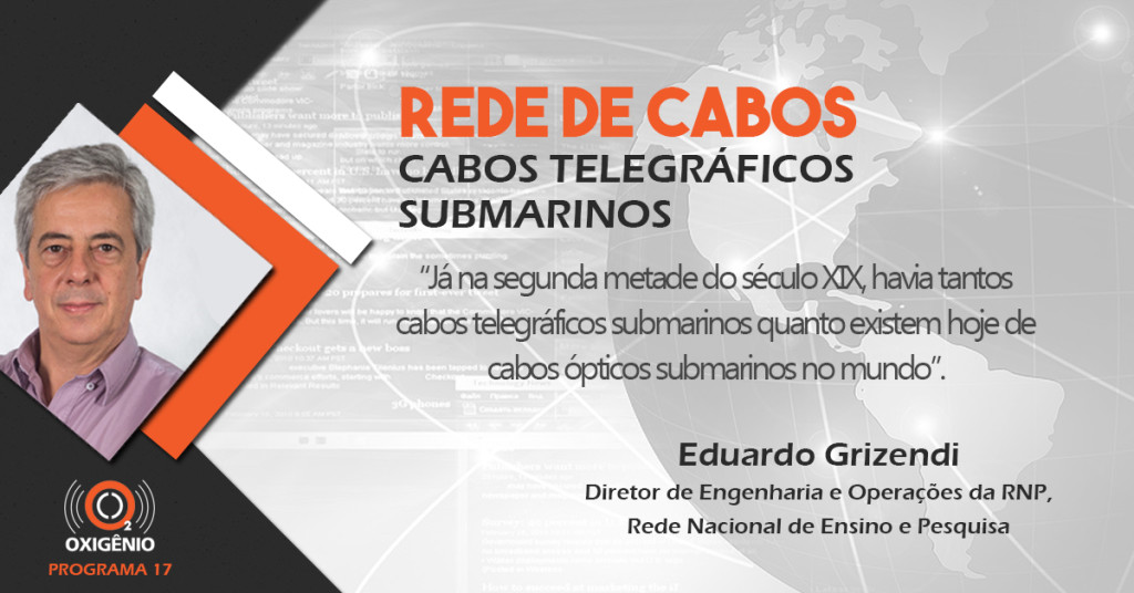 Coluna de Eduardo Grizendi : os cabos telegráficos submarinos.