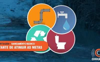 Brasil continua distante das metas de saneamento básico