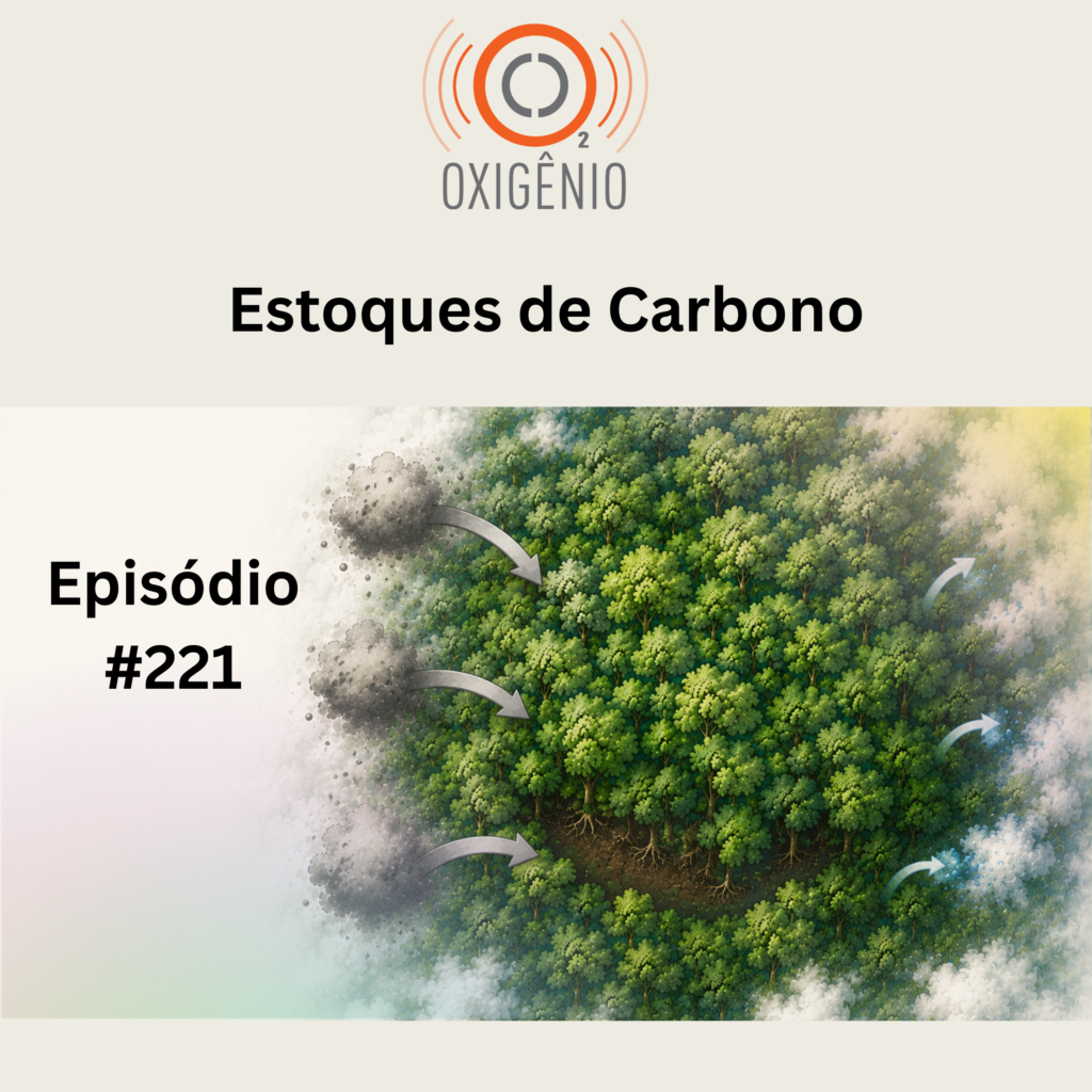 #221 - Estoques de carbono - Oxigênio Podcast